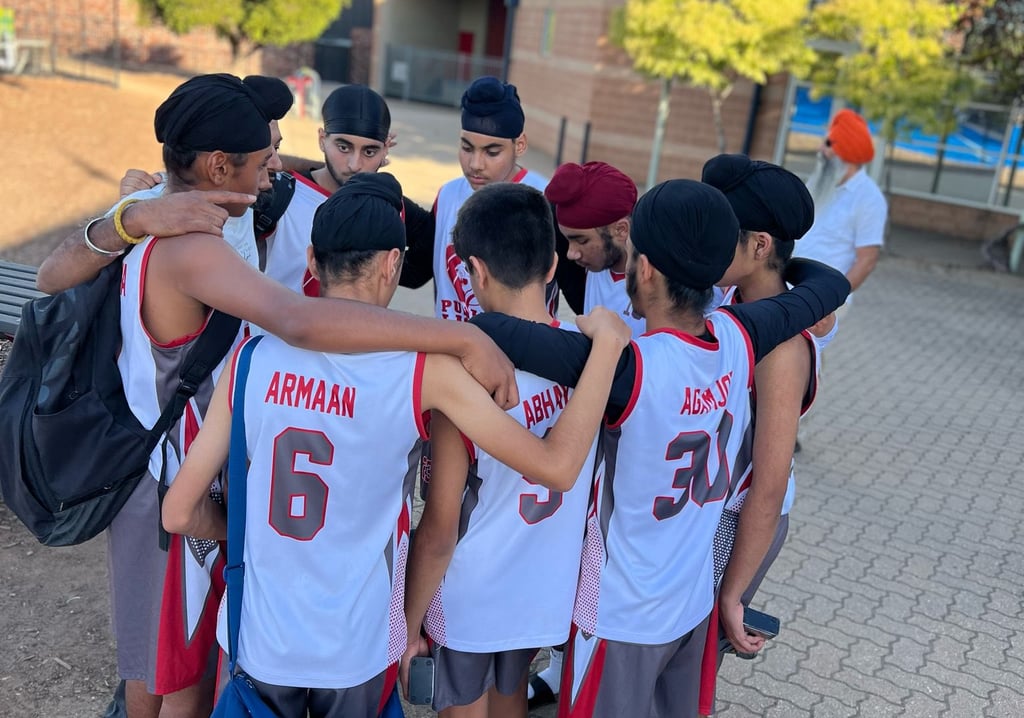 Punjab Lions team celebration